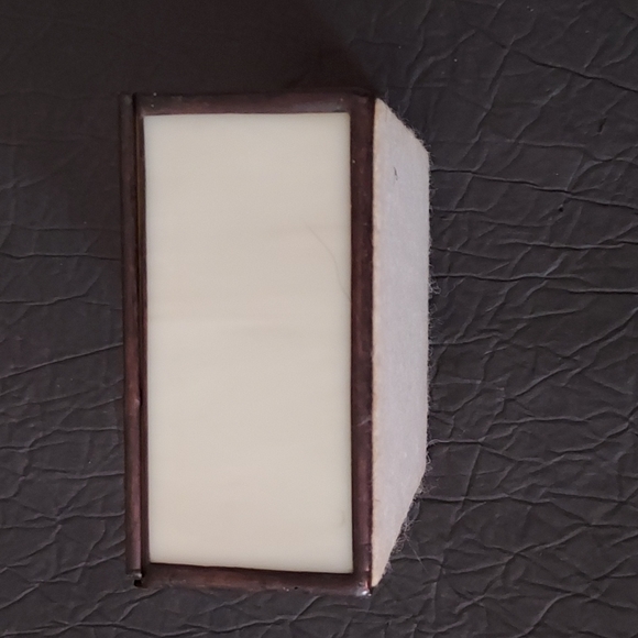 Stain Glass Jewerly/Keepsake Box,Multicolors,5in.Wx4in.Lx3 1/3in.H. EUC - Picture 4 of 7